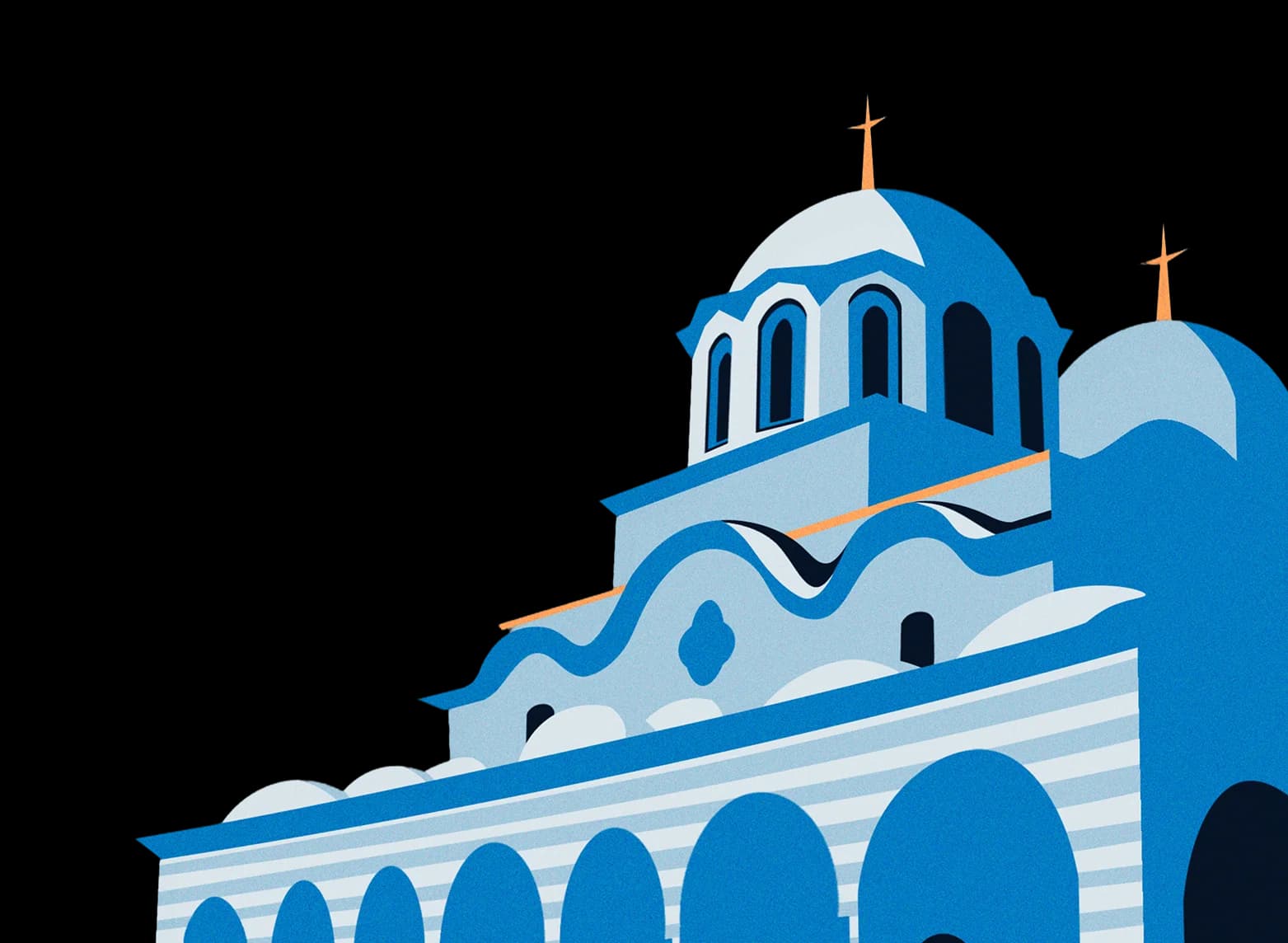 Alexander Nevsky Cathedral illustration representing business in Bulgaria