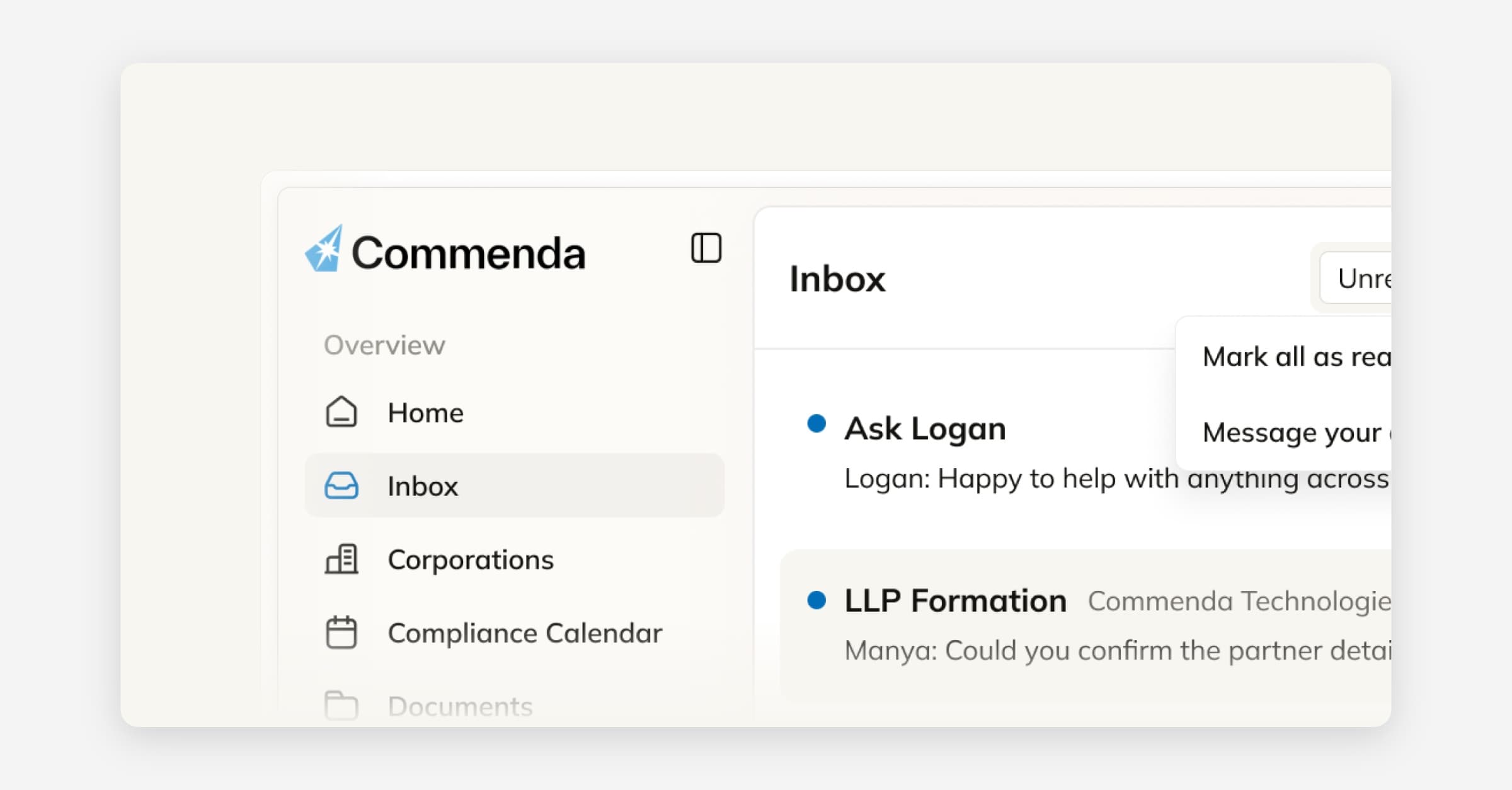 All your conversations, in one place.