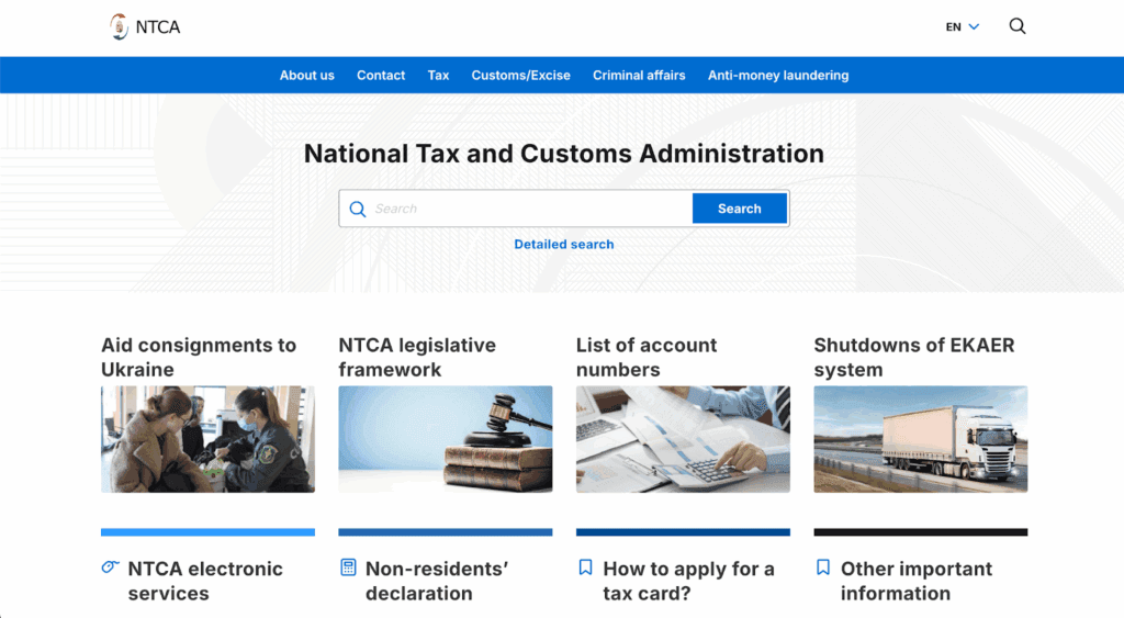 Create Tax-Portal Account
