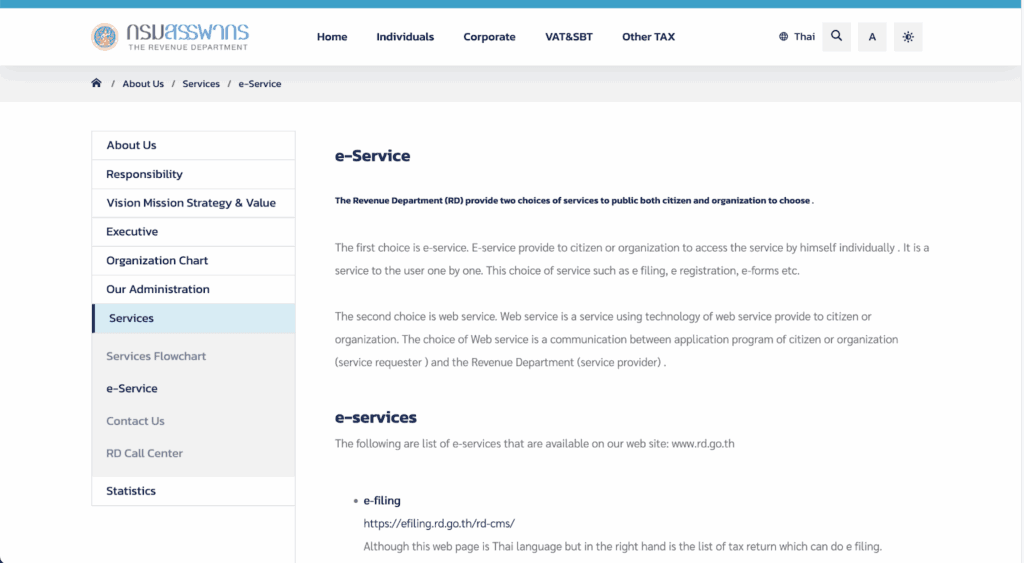 Create Tax-Portal Account