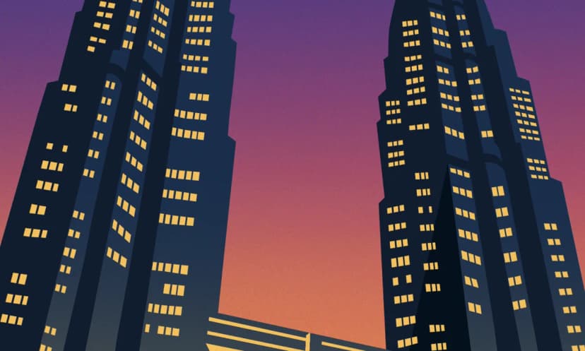 Petronas Twin Towers illustration representing business in Malaysia
